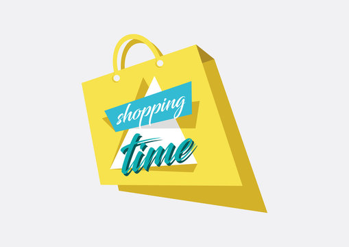 Shopping Time Concept