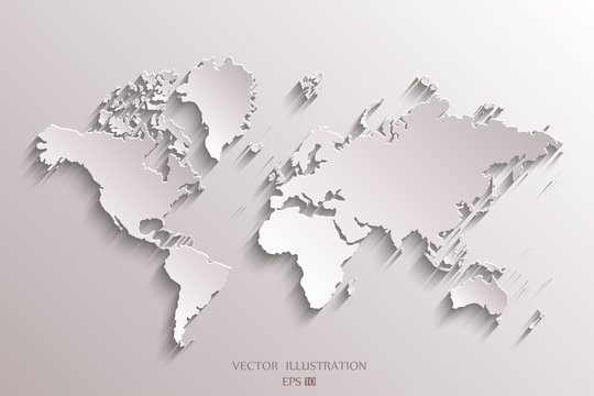  World map Paper.