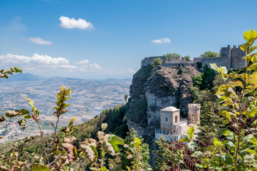 Landscape of the Erice, Sicily, Italy