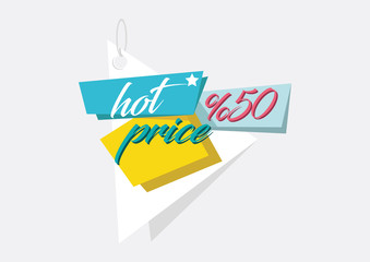 Hot Price Concept