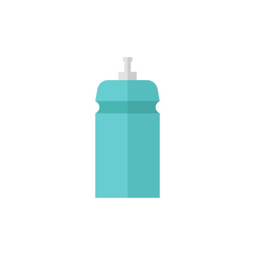 Flat icon - Cycling water bottle