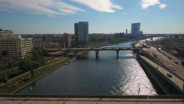 Aerial Pennsylvania Philadelphia September 2016 4K