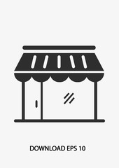 Store icon, Vector