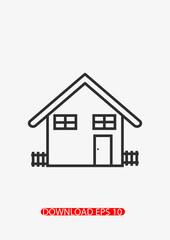 House icon, Vector