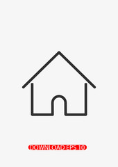 House icon, Vector