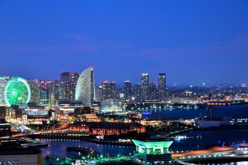 みなとみらい　夜景