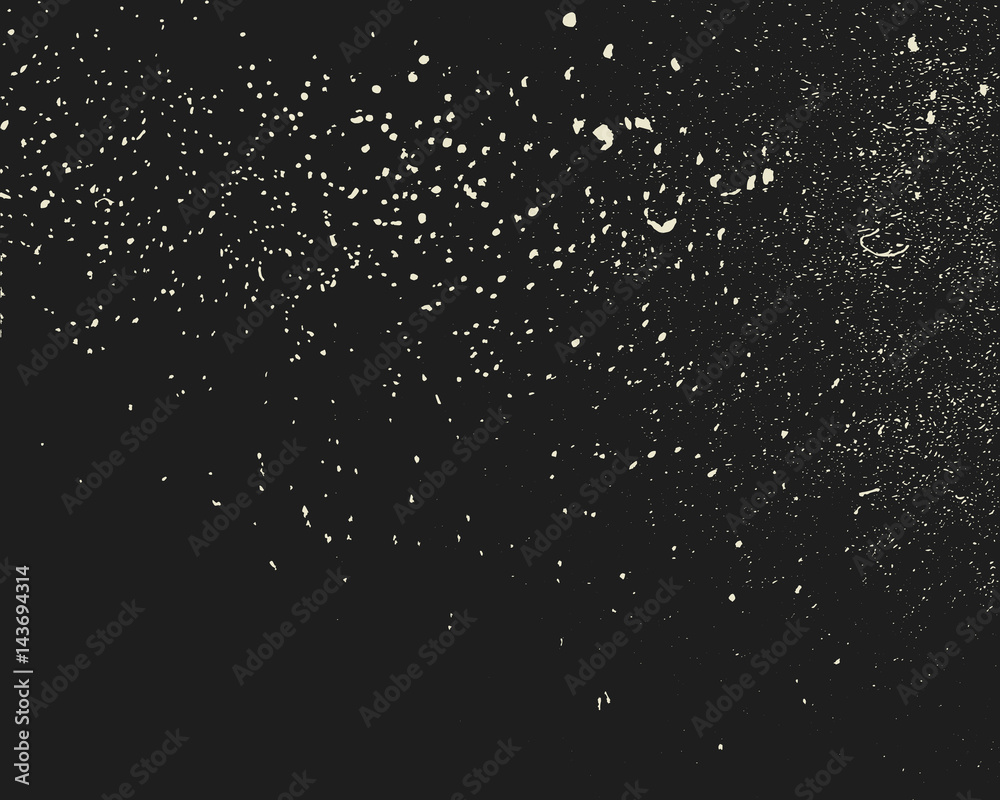 Poster grunge monochrome dust and scratches background. abstract texture on black background, dirt overlay 