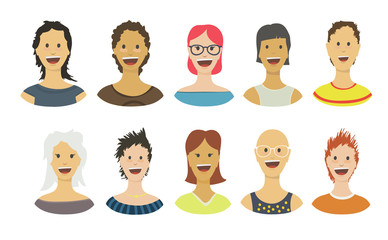 People avatars collection
