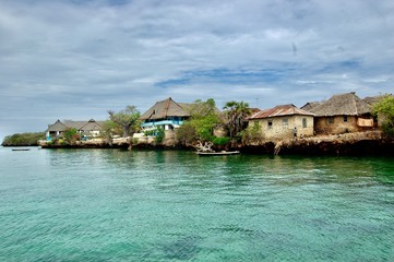 Wasini island in Kenya