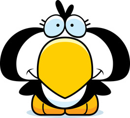 Cartoon Penguin Smiling