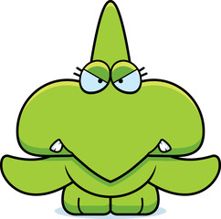 Cartoon Angry Pterodactyl