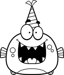 Cartoon Piranha Birthday Party