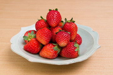 fresh strawberries