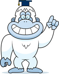 Cartoon Yeti Professor