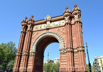 Obraz premium Arco de triunfo Barcelona