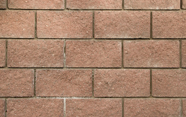 Obraz premium Closeup of a decorative brick wall