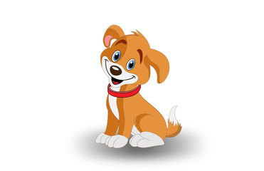 Welpe / Hund / Vektor