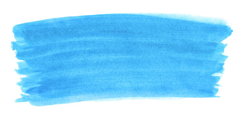 A fragment of the background in blue tones painted with watercolors