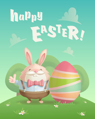 Happy Easter  greeting card