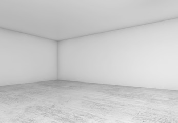 Abstract empty interior background, 3 d