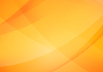 Abstract Yellow and orange warm tone background with simply curve lighting element vector eps10 002