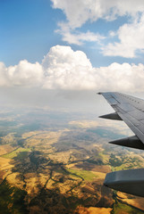 Fototapeta premium Airplane flight