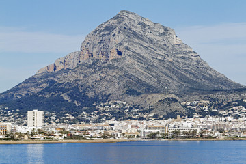 El Montgo. Mountain in Javea. Spain