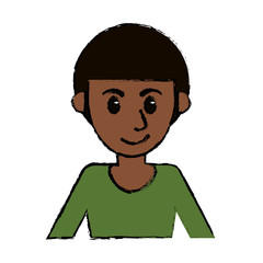 portrait man avatar comic image vector illustration eps 10