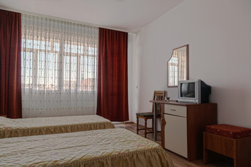 Bedroom with two beds