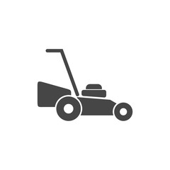 Lawn mower vector illustration