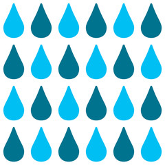 seamless pattern with blue drops
