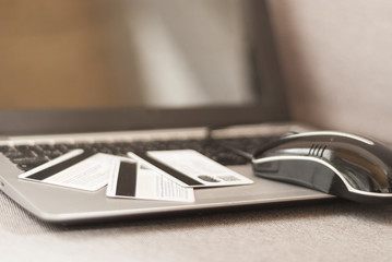 online purchases with credit cards