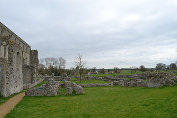 Naklejka premium church abby ruines 