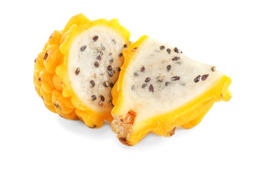 Pitahaya on white background