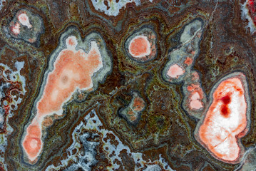 Gold and white patterned structure of dark gray marble texture for design