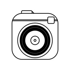 Photographic camera shutter icon vector illustration graphic design