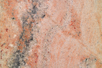 Pink granite with a fine texture