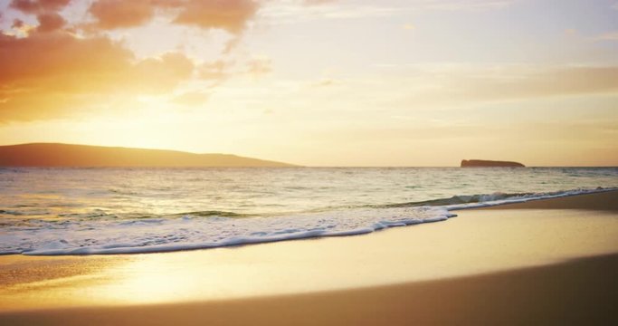 Beach Sunset in Hawaii