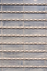 Background of dusty store shutter, closeup