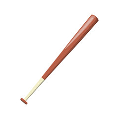 baseball bat icon over white background. colorful design. vector illustration