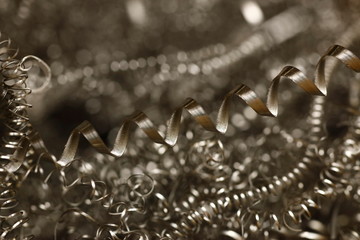 町工場　鉄くず