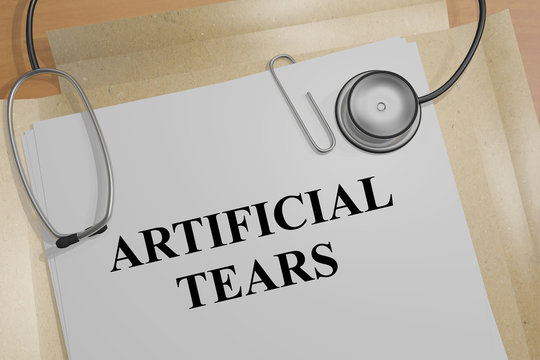 Artificial Tears - Medical Concept