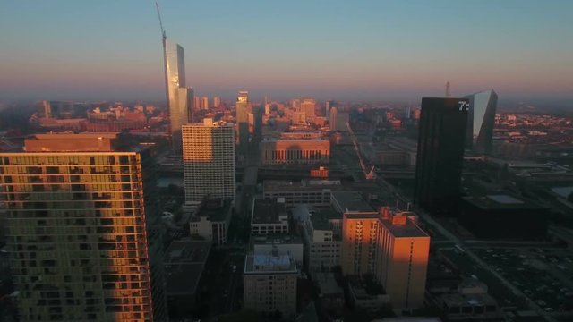 Aerial Pennsylvania Philadelphia September 2016 4K