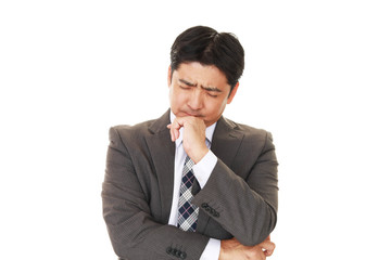 苦悩するビジネスマン