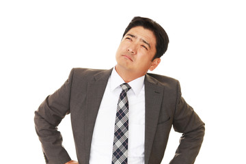 疲れたビジネスマン