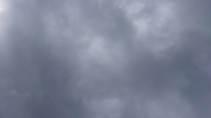 自宅から見た空