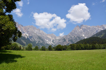 Berglandschaft in Salzburg, Österreich