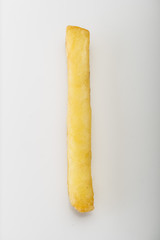 French Fries On white background