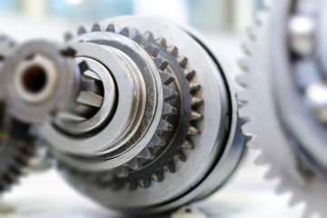 Obraz premium Replacement spare part of the machine tool.