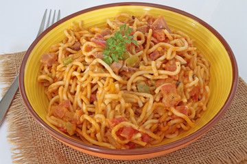 poêlée de pâtes 